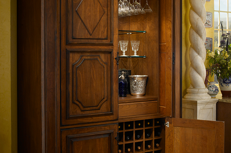 Tall Bar Cabinet