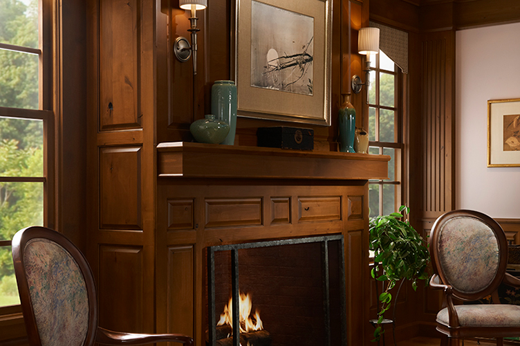 Woodland Meadows Fireplace