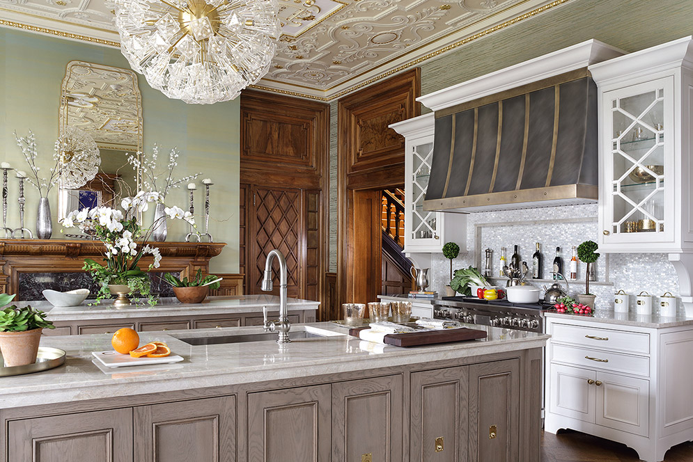 Wood Mode Mansion In May Kitchen